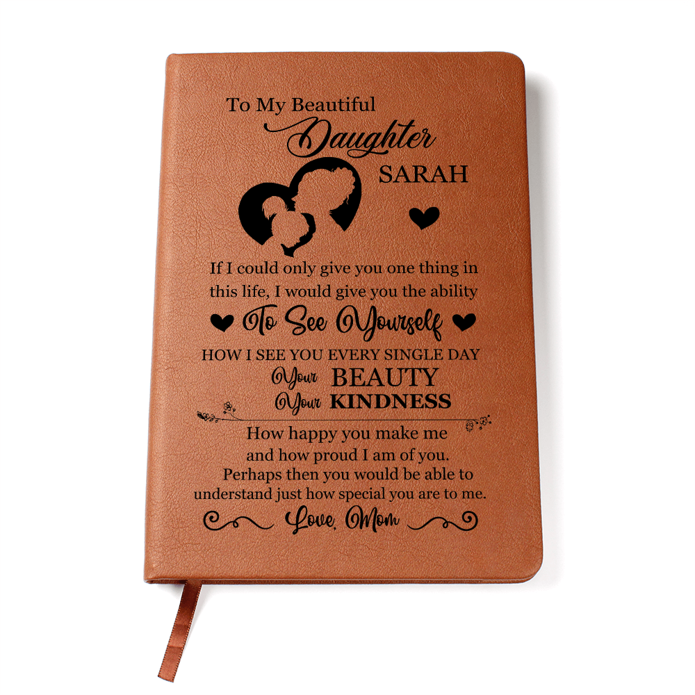 Daughter Journal Gift, Custom Journal