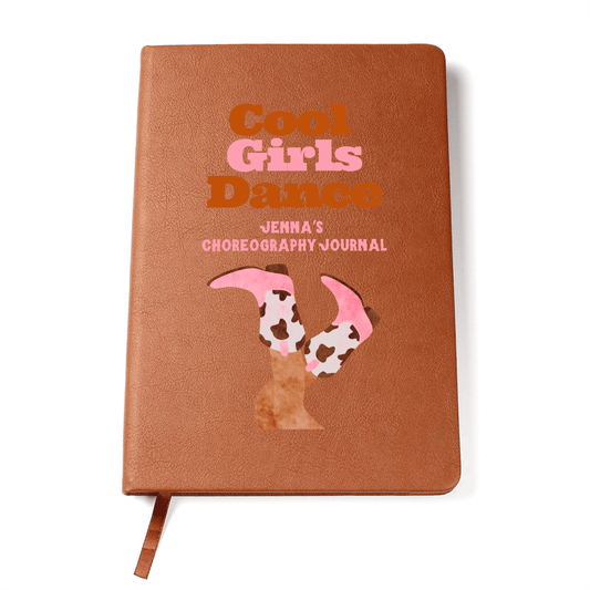 Custom Dance Choreography Journal