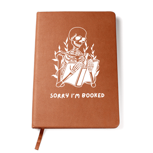 Bookworm  Custom Journal, Sorry I Am Booked Journal