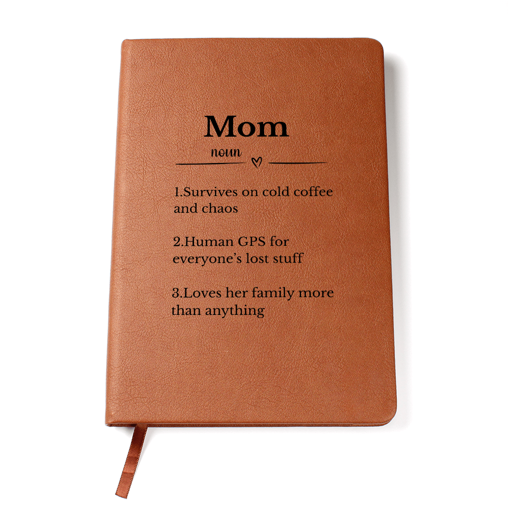 Custom Definition Journal For Mom, Funny Gift From Son Daughter