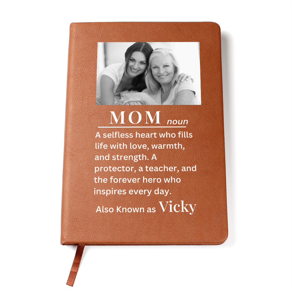 Custom Definition Journal For Mom