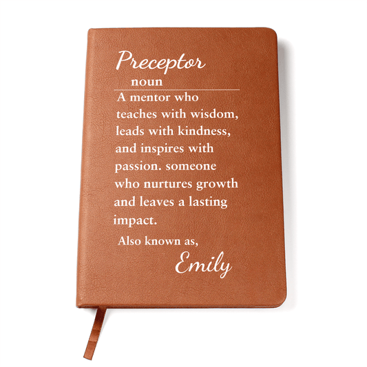 Preceptor Gift, Journal For Preceptor