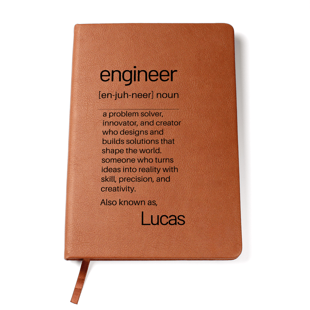 Custom Journal  For Engineer