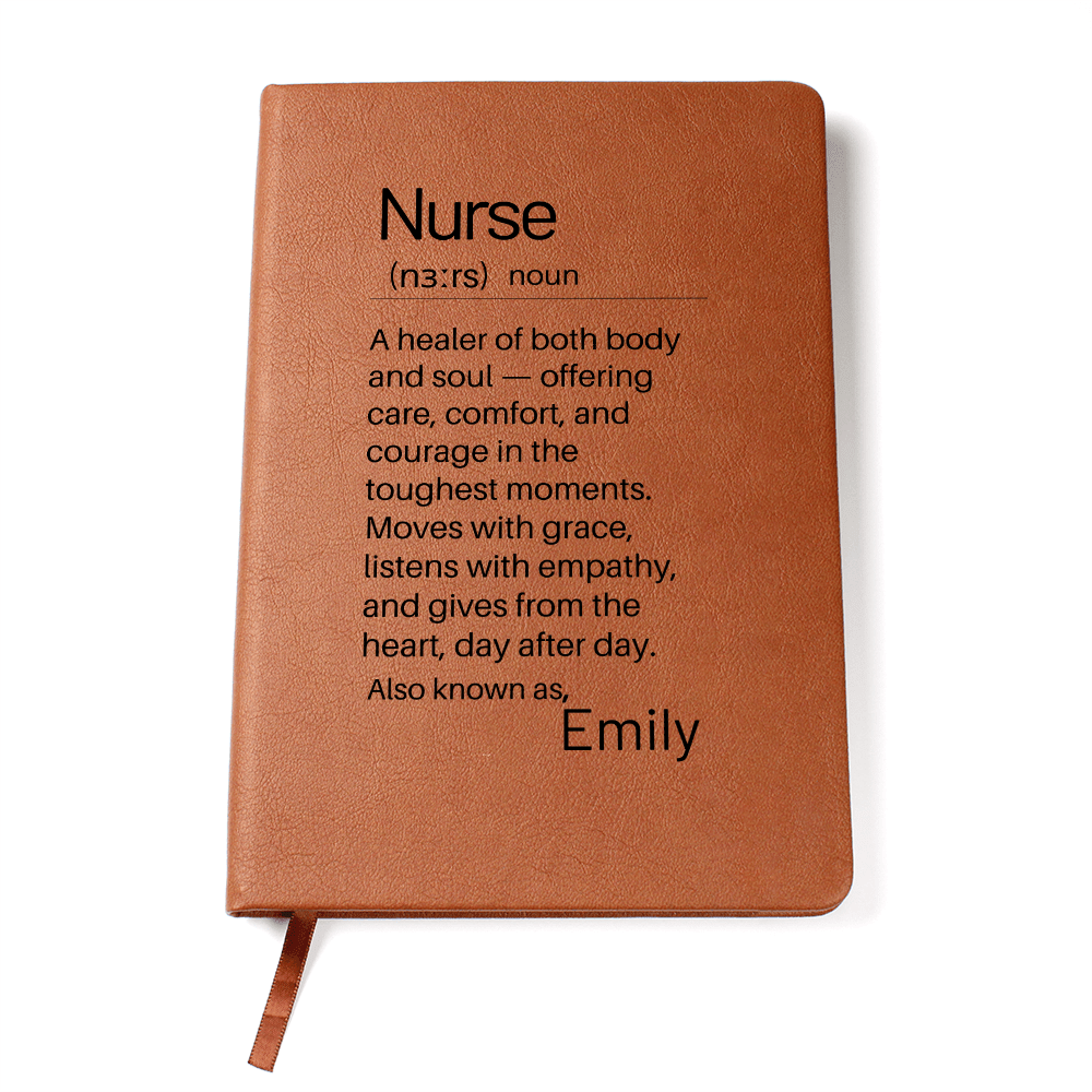 Nurse Definition Custom Journal