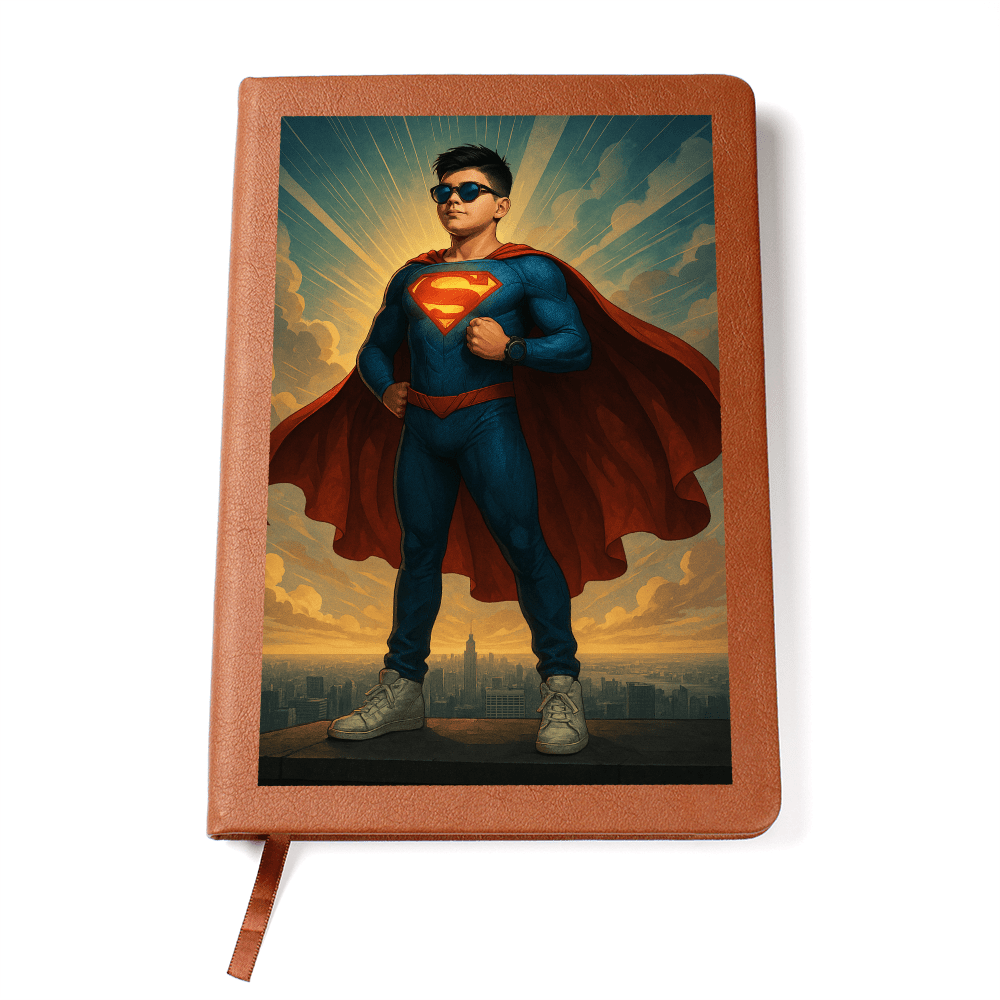 Super Hero style Custom Journal