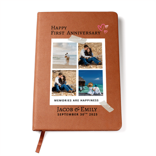 Custom Couples's  Anniversary Journal