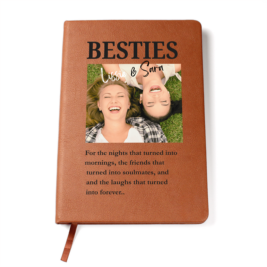 Bestie Gift, Custom Journal
