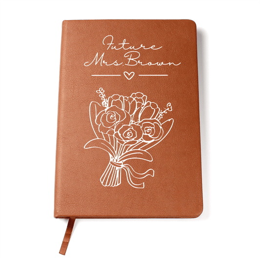 Custom Wedding Planning Journal, Custom Future Bride Journal