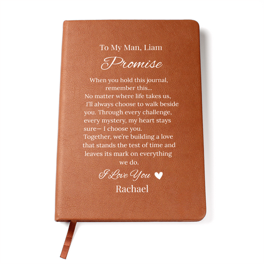 Custom Journal For Boyfriend Husband