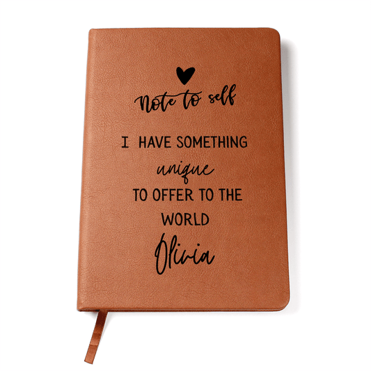 Custom Mental Health Journal, Daily Reminder Journal,