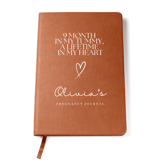 Custom Pregnancy Journal Gift