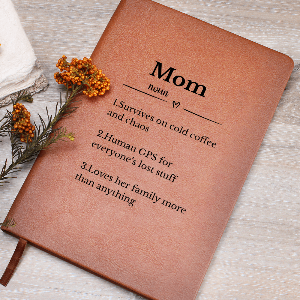 Custom Definition Journal For Mom, Funny Gift From Son Daughter