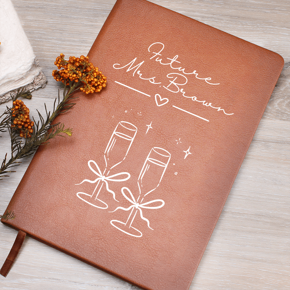 Custom Journal Wedding Planner