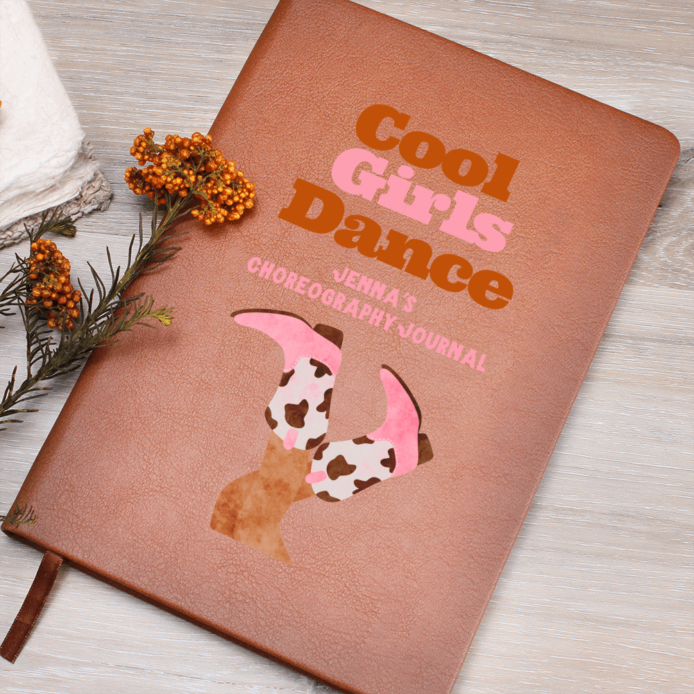 Custom Dance Choreography Journal