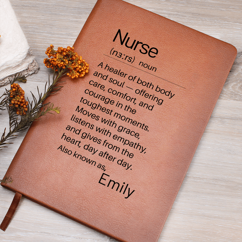 Nurse Definition Custom Journal