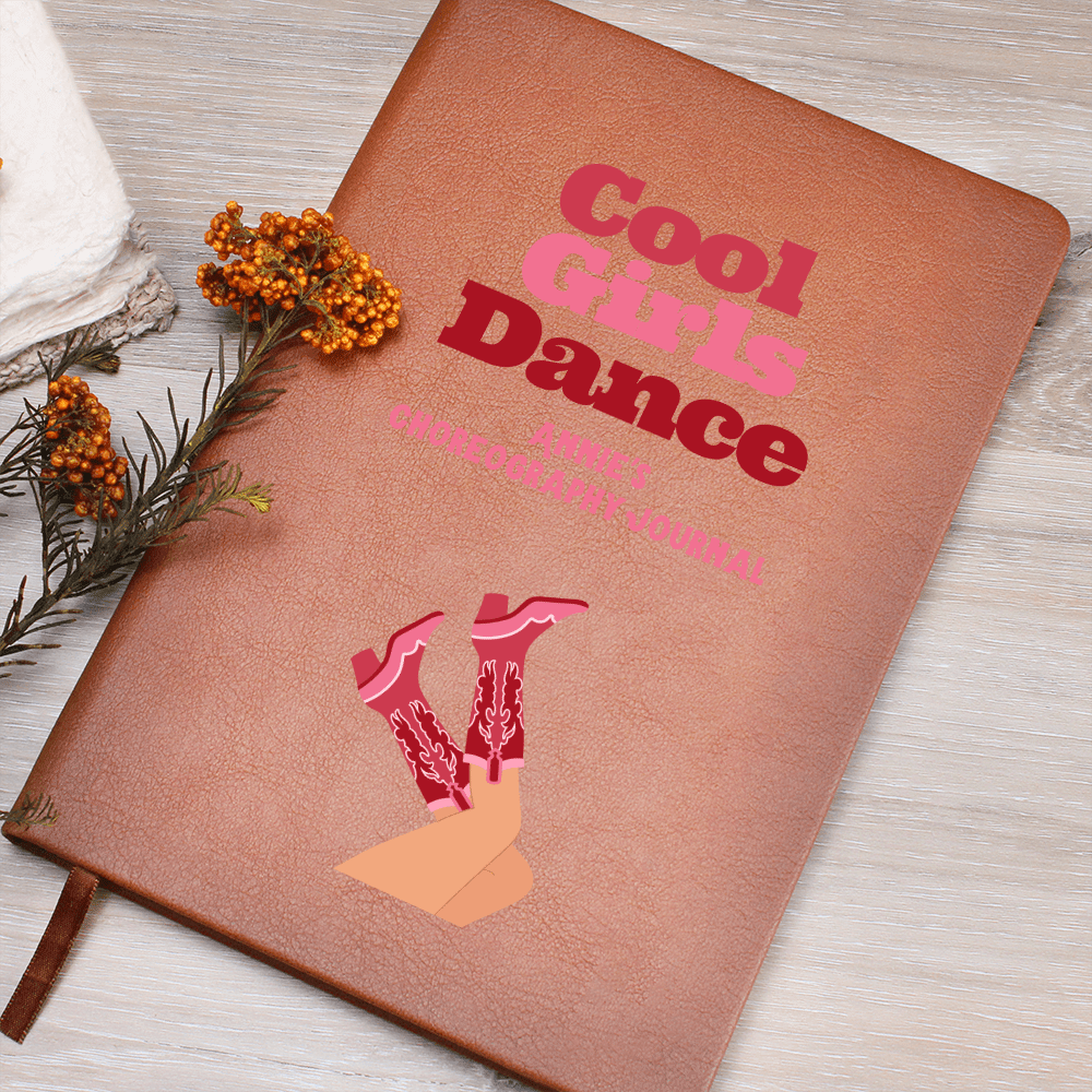 Personalized Choreography Journal, Cool Girls Dance Journal
