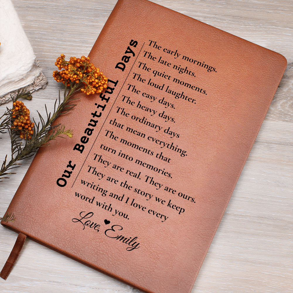 Our Beautiful Days Couples Journal