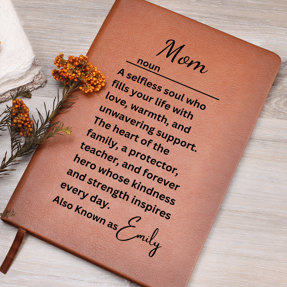 Mom Journal, Custom Journal For Mom