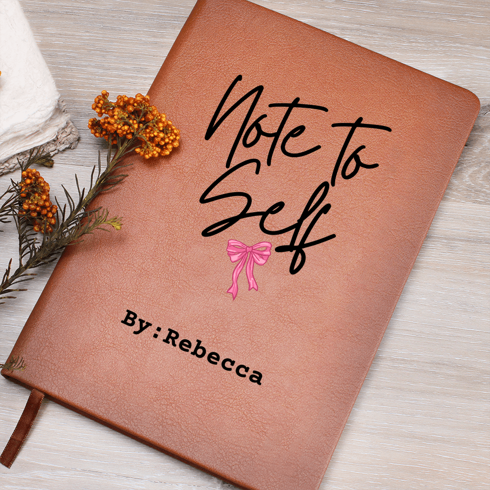 Note To Self Bow Journal