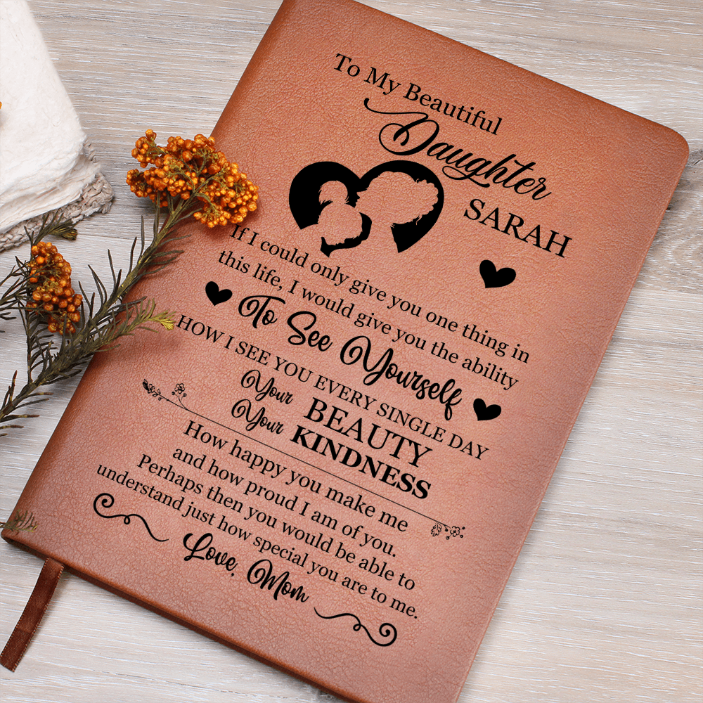 Daughter Journal Gift, Custom Journal