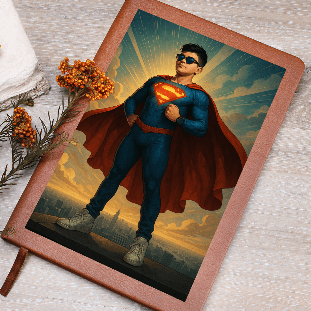 Super Hero style Custom Journal