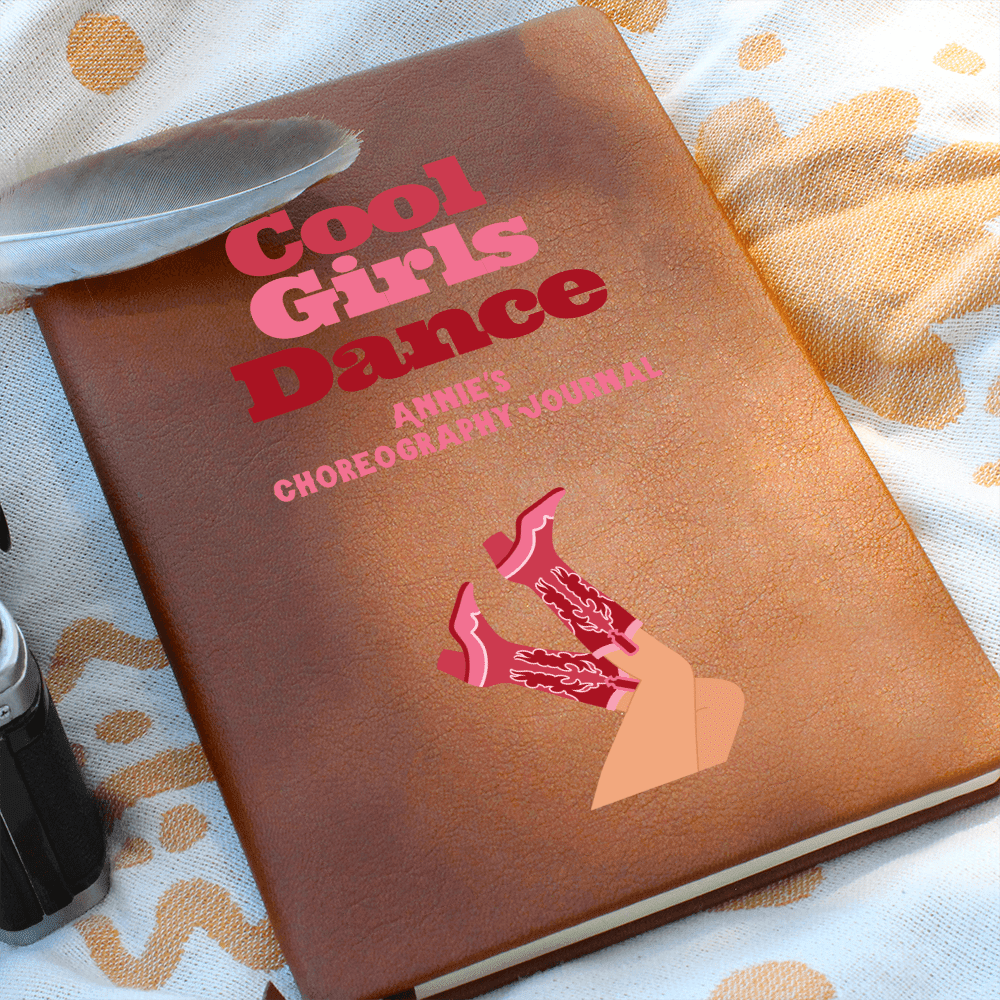 Personalized Choreography Journal, Cool Girls Dance Journal