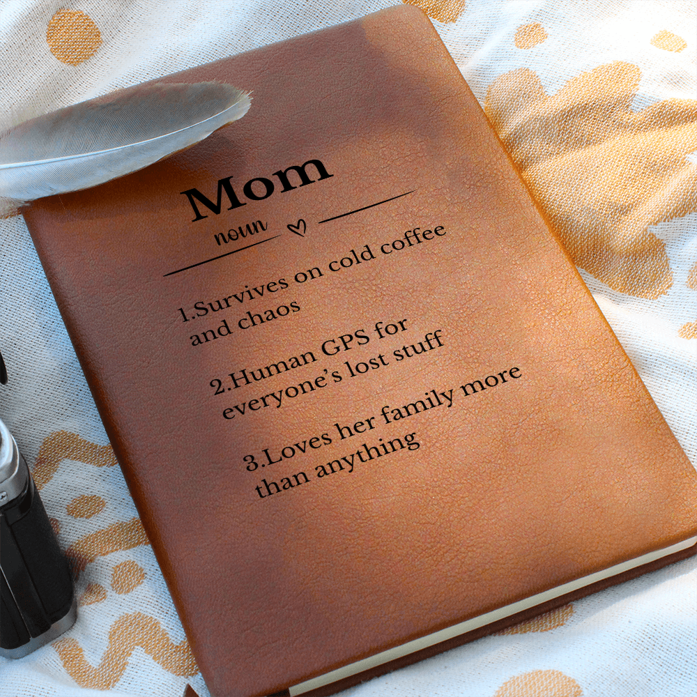 Custom Definition Journal For Mom, Funny Gift From Son Daughter