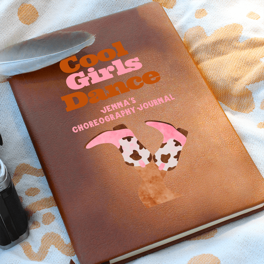 Custom Dance Choreography Journal