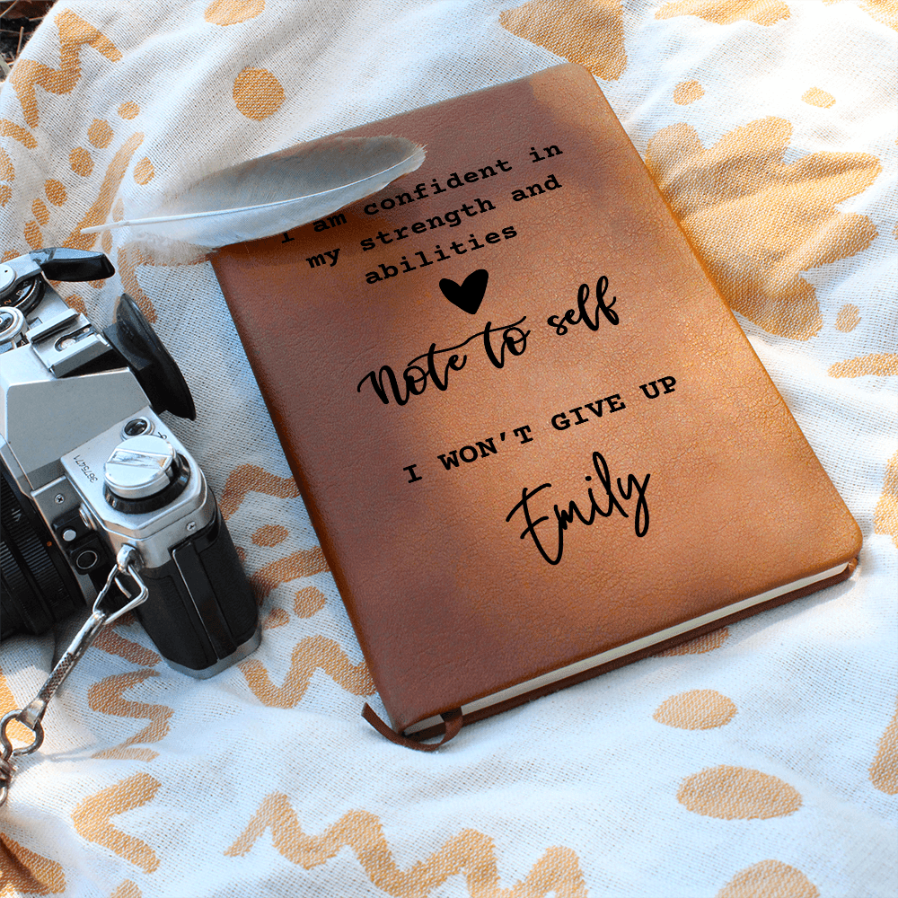 Confidence Journal, Custom Journal