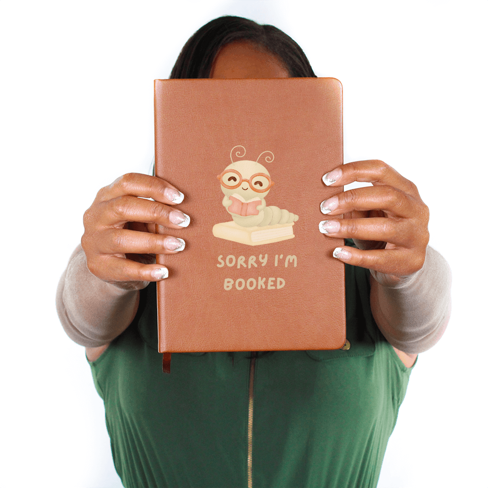 Custom Bookworm Funny Journal, Sorry I'm Booked Journal