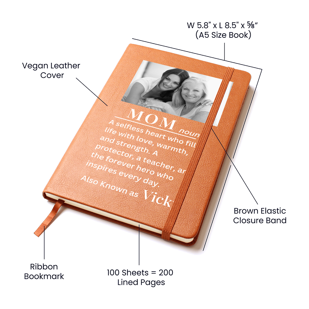 Custom Definition Journal For Mom