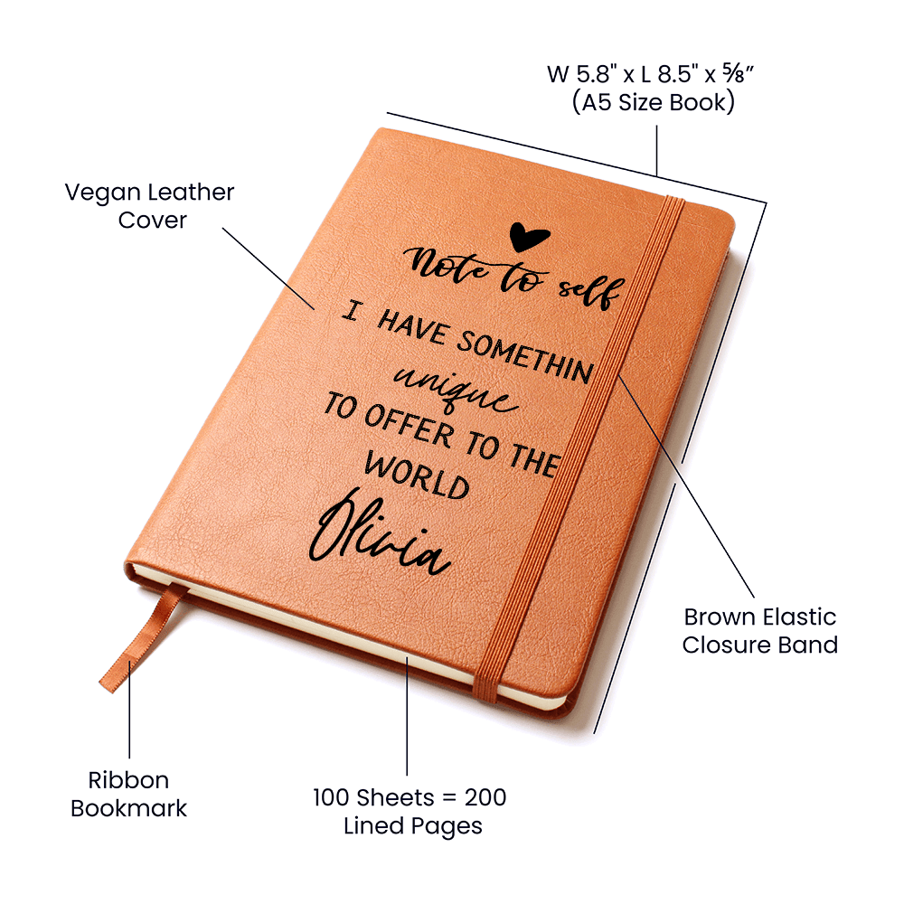 Custom Mental Health Journal, Daily Reminder Journal,