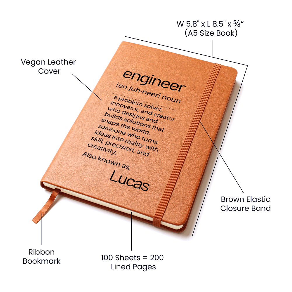 Custom Journal  For Engineer