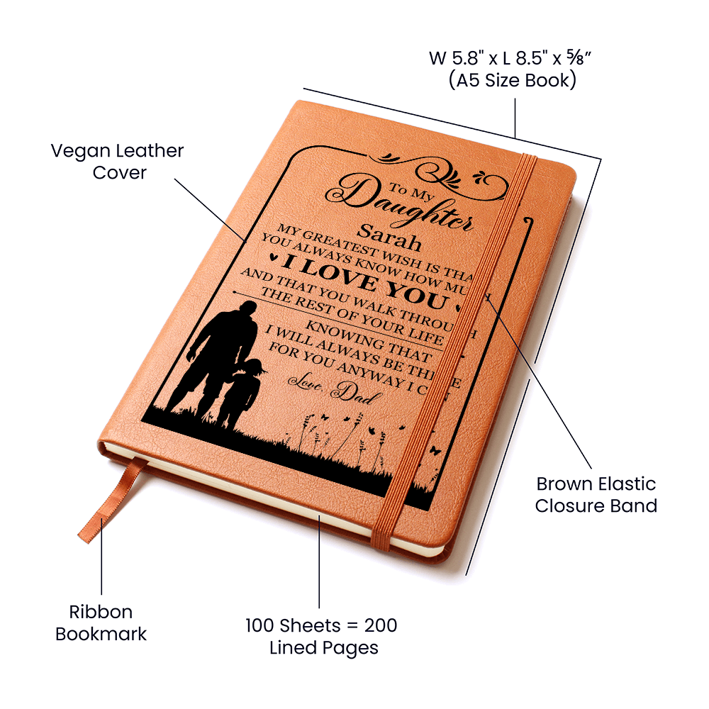 Personalized Daughter Journal