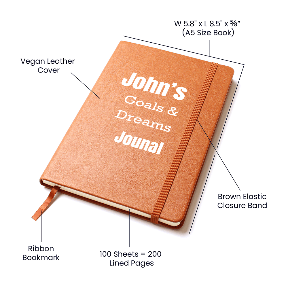 Personalized Goals Journal