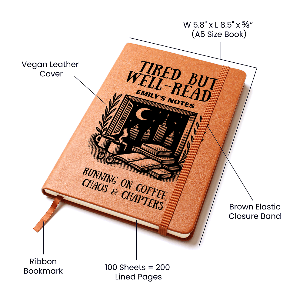 Custom Journal For Book Lovers