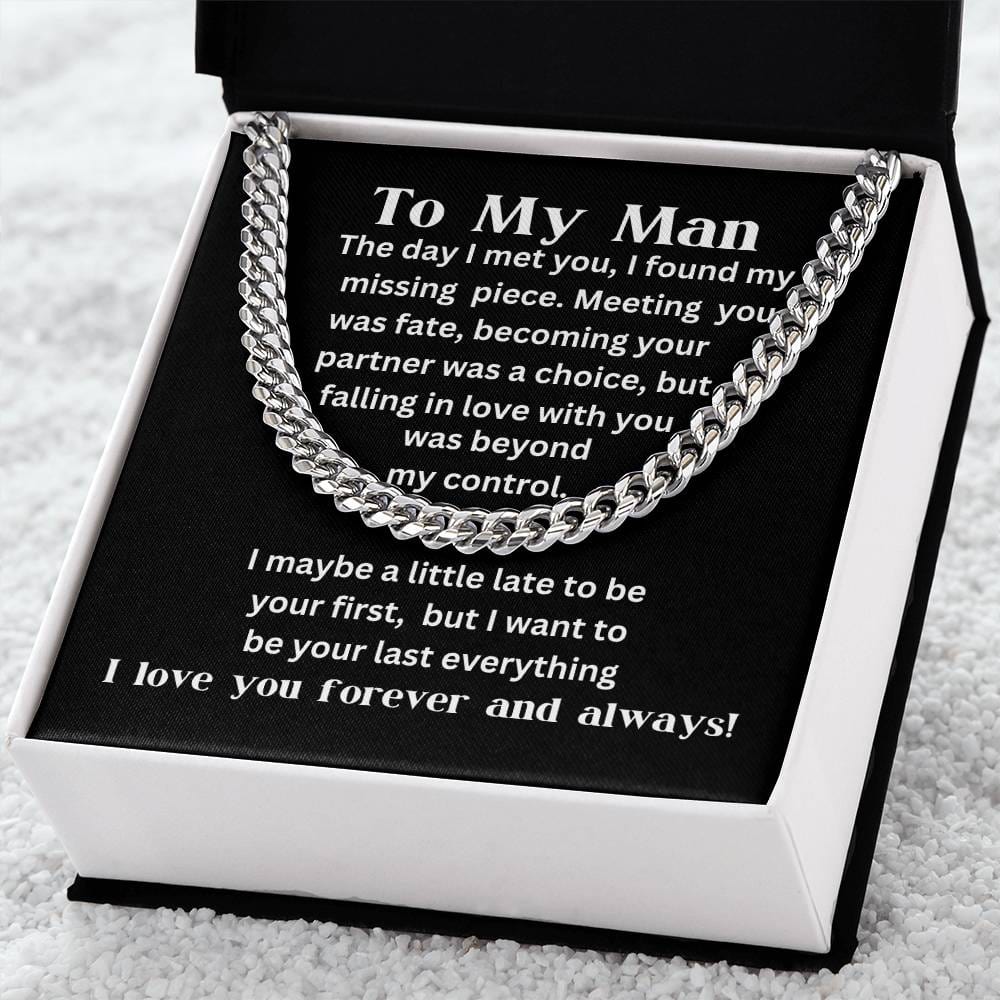 To My Man Necklace,  Beyond My Control