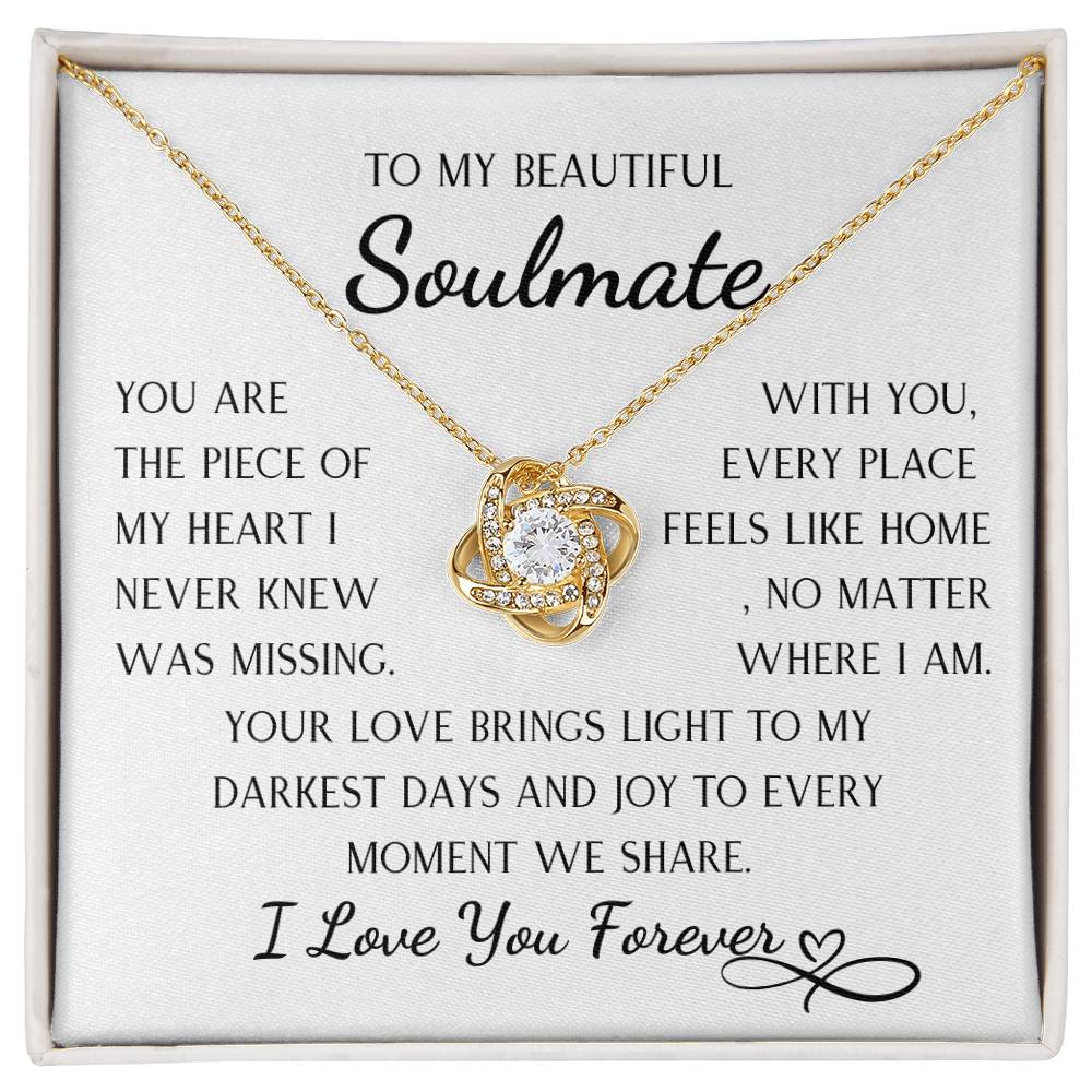 `Missing Piece Soulmate Necklace