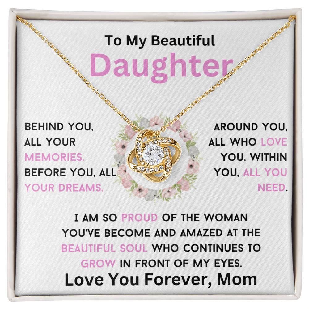 Your Dreams Necklace, A Heartfelt Gift From Mom To Daughter