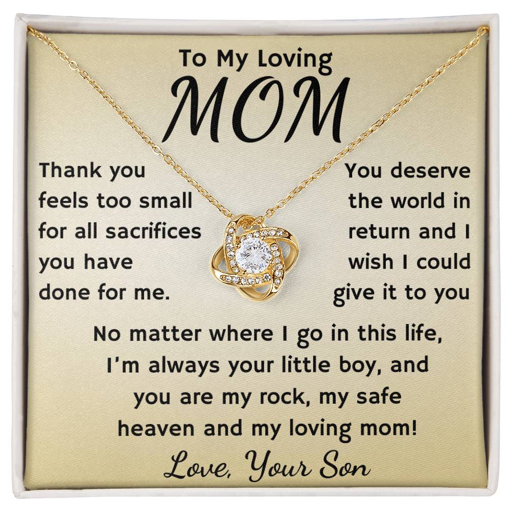 You Are My Rock, A Necklace Gift For Mom