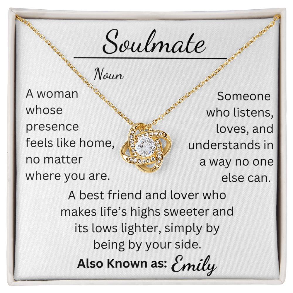 Soulmate Definition Custom Necklace