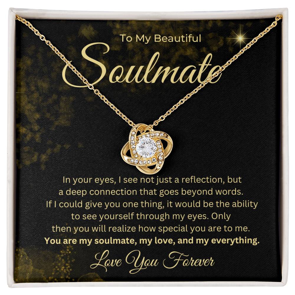 To My Beautiful Soulmate Necklace