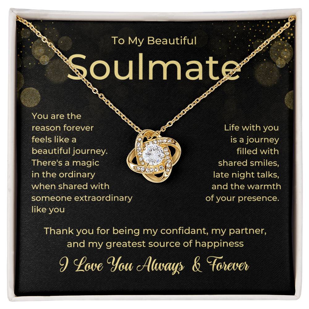 Beautiful Journey Soulmate Necklace,
