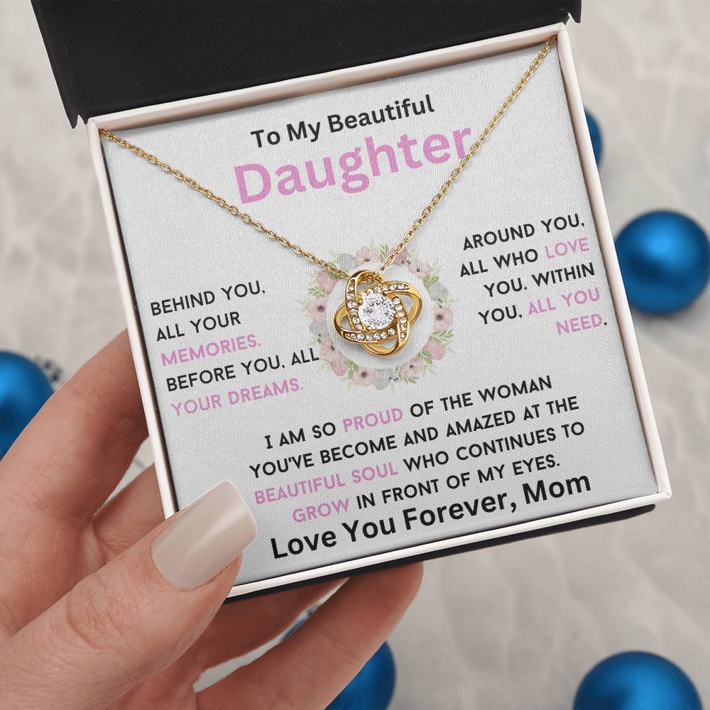 Your Dreams Necklace, A Heartfelt Gift From Mom To Daughter