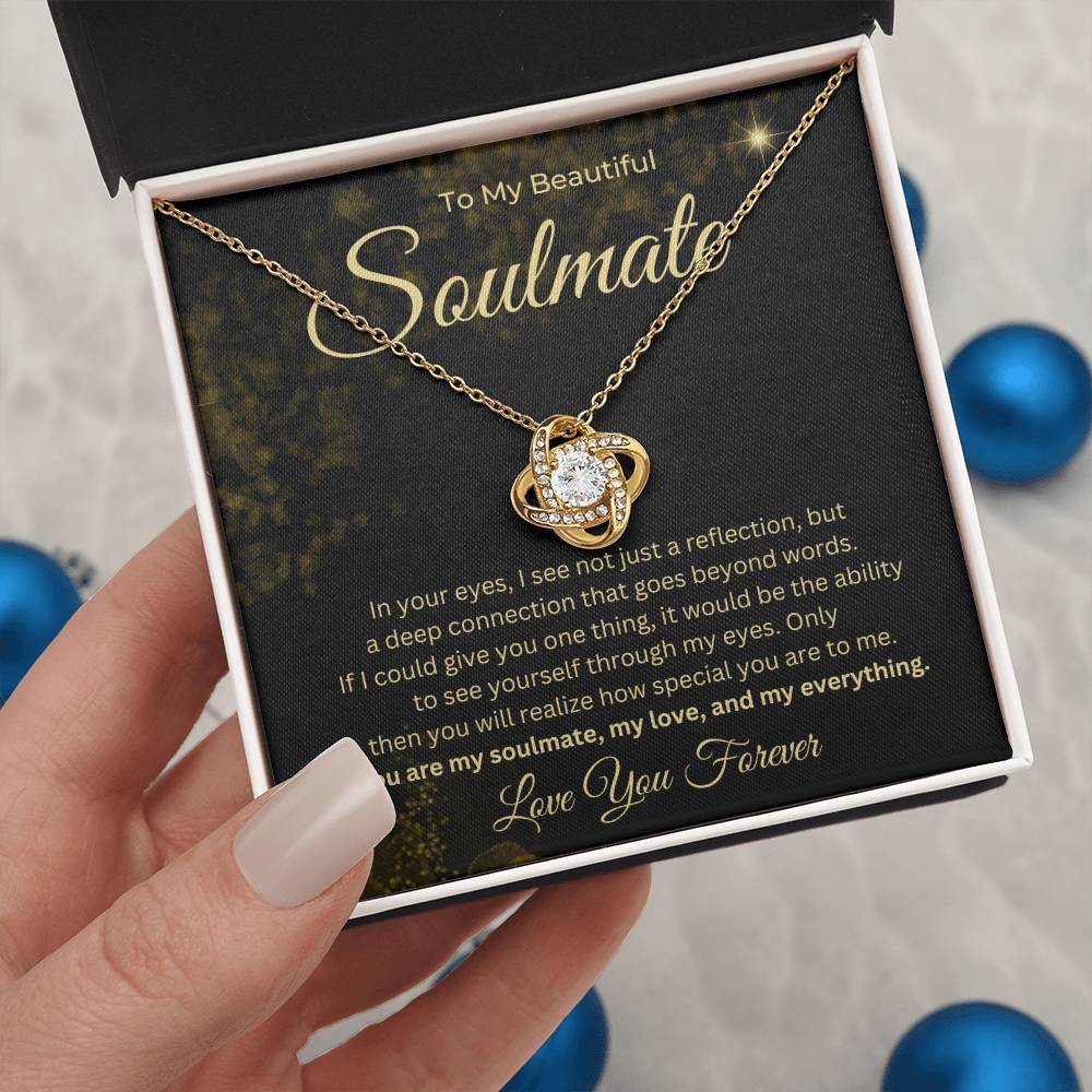 To My Beautiful Soulmate Necklace