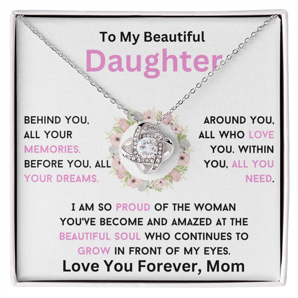 Your Dreams Necklace, A Heartfelt Gift From Mom To Daughter