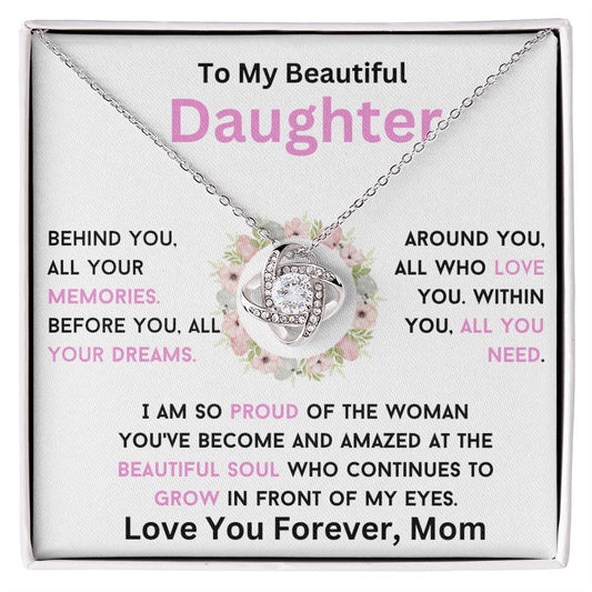 Your Dreams Necklace, A Heartfelt Gift From Mom To Daughter