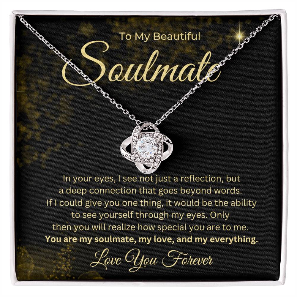 To My Beautiful Soulmate Necklace