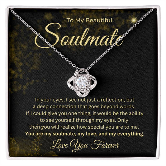 To My Beautiful Soulmate Necklace