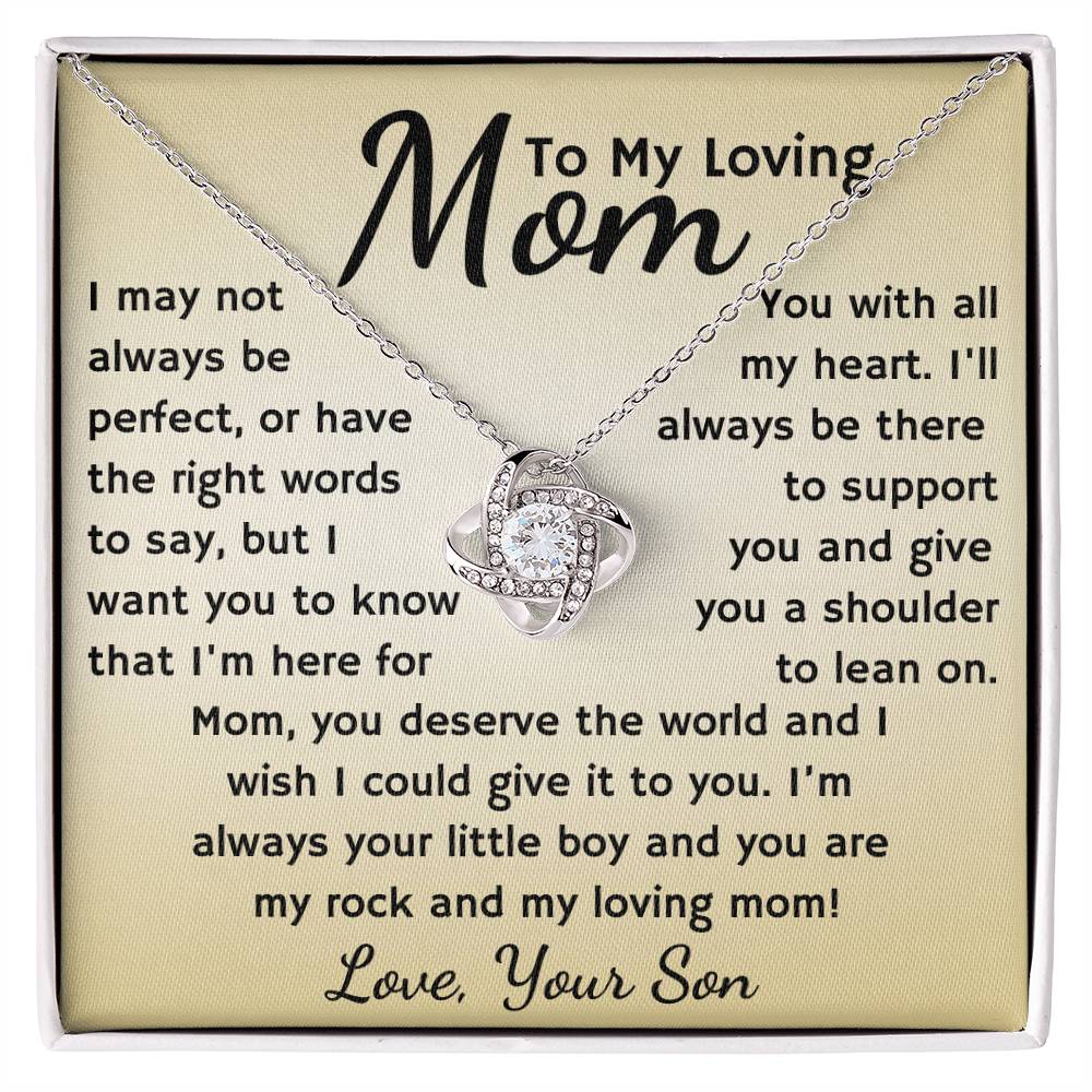 You Deserve The World, A Heartfelt Gift From Son